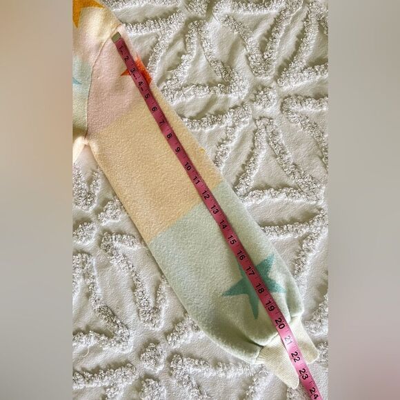 Altar'd State Multicolor Star Sweater Chic Women’s boutique top small designer - Picture 5 of 10